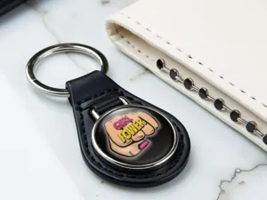 Key Chain Leather Durable Max Sporty Design
